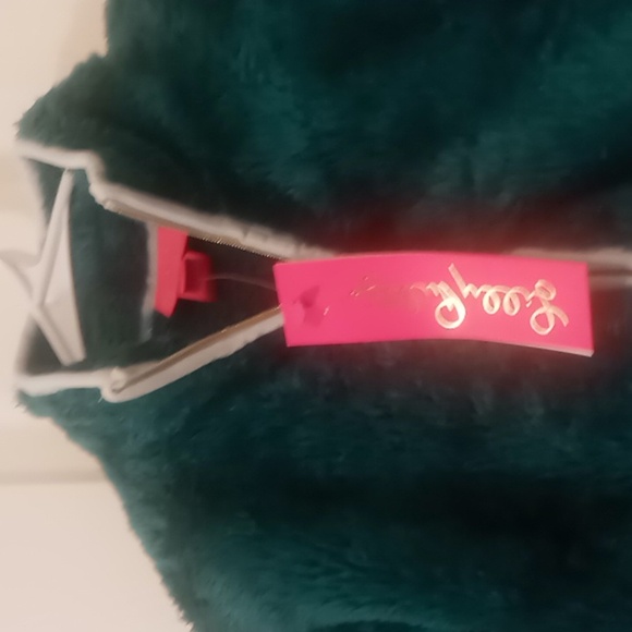 Lilly Pulitzer Kids Mini Joyce Evergreen Sherpa Jacket  NWT Various Sizes - Picture 2 of 6